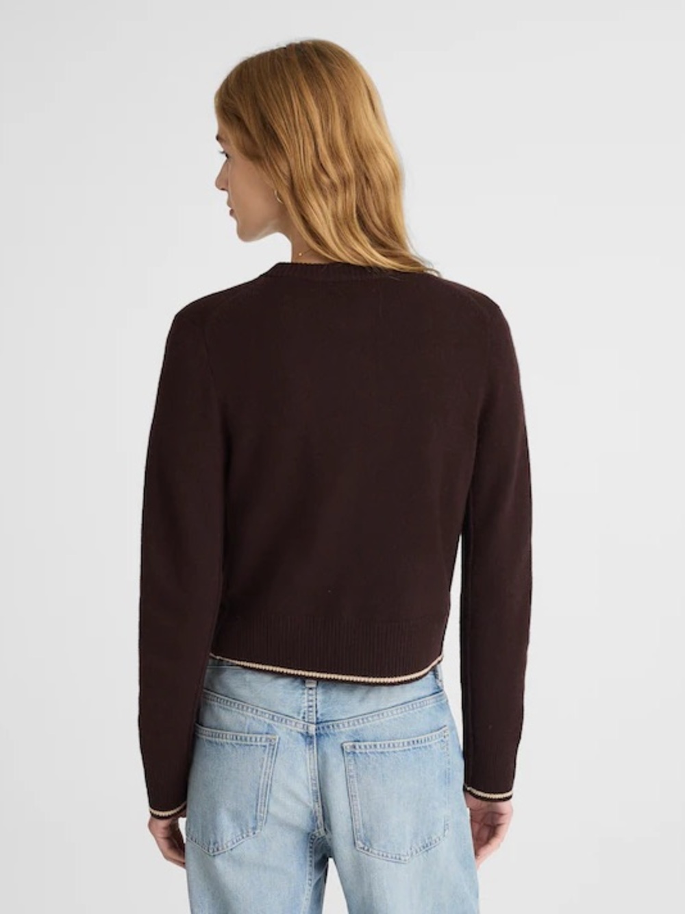 Madewell Cashmere Button-Front Cardigan Sweater NS663  NWT - Picture 3 of 8